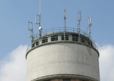 Sito Roof-Top colocato su torre piezometrica