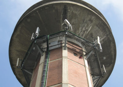 Sito Roof-Top colocato su torre piezometrica