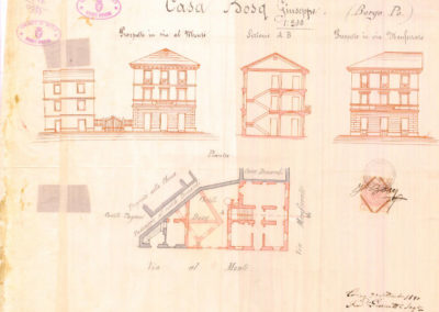 Casa in Borgo Po - Documentazione storica