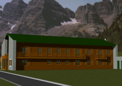 La Locanda di Legno - Render