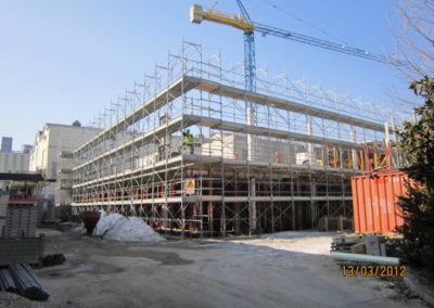 Palazzina Uffici One Martini - Strutture in elevazione
