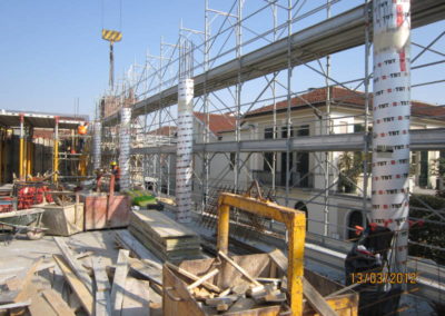 Palazzina Uffici One Martini - Strutture in elevazione