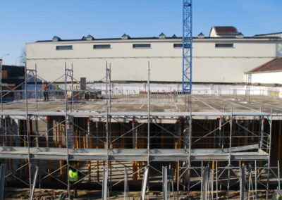 Palazzina Uffici One Martini - Solai: casseri Peri Skydeck