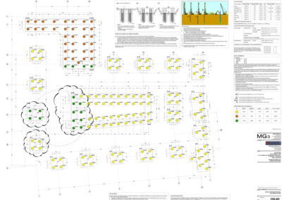 Palazzina Uffici One Martini - Progetto fondazioni