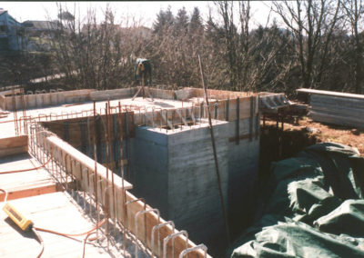 Casa unifamiliare a Borgosesia VC - Cantiere