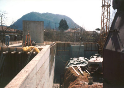 Casa unifamiliare a Borgosesia VC - Cantiere