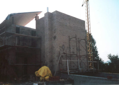 Casa unifamiliare a Borgosesia VC - Cantiere