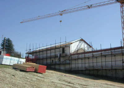 Cascina a Pino T.se - Nuova copertura