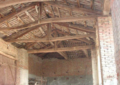 Cascina a Pino T.se - Stato ante operam manica rurale