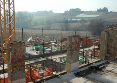 Cascina a Pino T.se - Cantiere