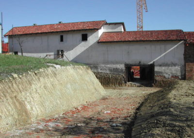 Cascina a Pino T.se - Cantiere